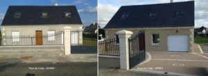 Crépi de façade extérieur